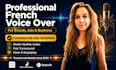 record a premium french voice over