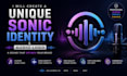 create a unique sonic identity and  audio logo
