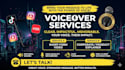 do professional voice over services