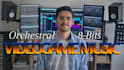 compose an orchestral or 8 bit soundtrack for your videogame