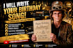 write and perform your birthday song