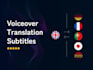 pro dub HQ real ai voice match clone lipsync multilingual translation