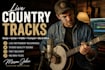 record authentic country banjo and fiddle tracks