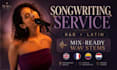write rnb and latin toplines, melodies and lyrics