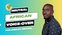 record a clear neutral african narration