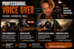 record a rugged cinematic male voice over