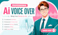create professional ai audiobook narration and ai voice over