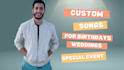 create custom songs for your birthdays and weddings