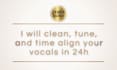 clean, tune, and time align your vocals in 24h