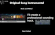 make an original song instrumental for you