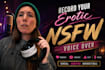 record a seductive female voice over for nsfw, fantasy, story, and audiobooks