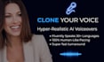 clone your voice and generate custom ai voiceovers