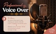 be your professional urdu and english voice over