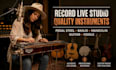 record live studio quality instruments like pedal steel banjo mandolin guitar