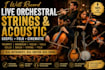 record live orchestral strings gospel folk and multi instrument tracks for you