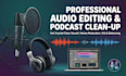 edit and clean your podcast or video audio