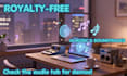 create a custom chill lofi music track or background music