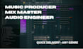 be your music producer, make your custom beat and mix master