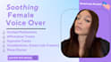 record a female voice over for meditation, affirmations, hypnosis