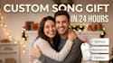 create a personalized custom song for your special gift