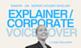 record a pro danish or nordic explainer and corporate voice