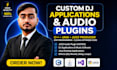 develop custom vst3 audio plugins, juce projucer gui desktop applications