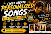 create personalized songs with custom lyrics for any occasion