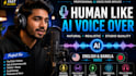create a realistic ai voice over