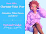 be your female voice actor for animation and video games
