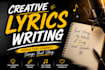 write creative song lyrics