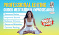 edit mix and enhance your meditation or hypnosis audio