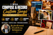 write and record a personalized song for any occasion