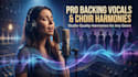 record pro backing vocals and choir harmonies