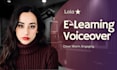 record a british female elearning and training voice over