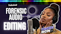 do forensic audio cleaning, restoration, enhancement, repair, remove noise, echo