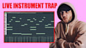 create live instrument beat for your track