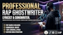 write custom cinematic rap lyrics and ghostwrite hooks