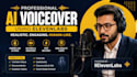 create professional human like ai voiceovers using elevenlabs
