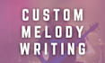 write three unique melodies for your lyrics