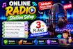 build a complete internet radio station for hobbyists with autodj and streaming