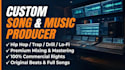 be your professional beat maker and create custom songs