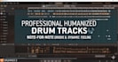 create professional humanized midi drum tracks for your song