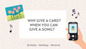 create a personalised song gift for any occasion