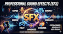 create professional sound design, audio for your project