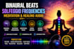 create binaural beats sound healing with solfeggio frequency virtual assistant