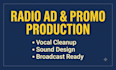 produce and mix your radio advertisement or promo