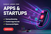 create a professional sonic logo and audio branding for apps and startups