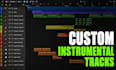 create custom rock, funk, and jam instrumental tracks