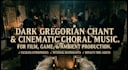 do pro dark gregorian chant and cinematic choral music