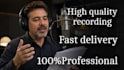 record a premium spanish voice over fast